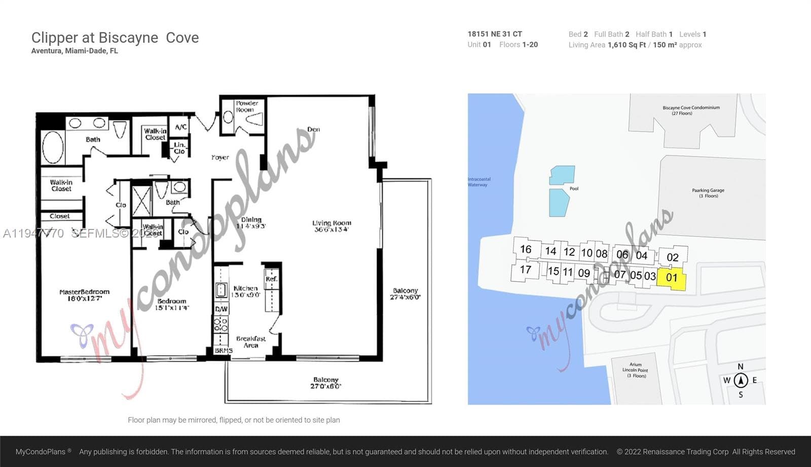 18151 NE 31st Ct # 301, Aventura FL 33160 — 31