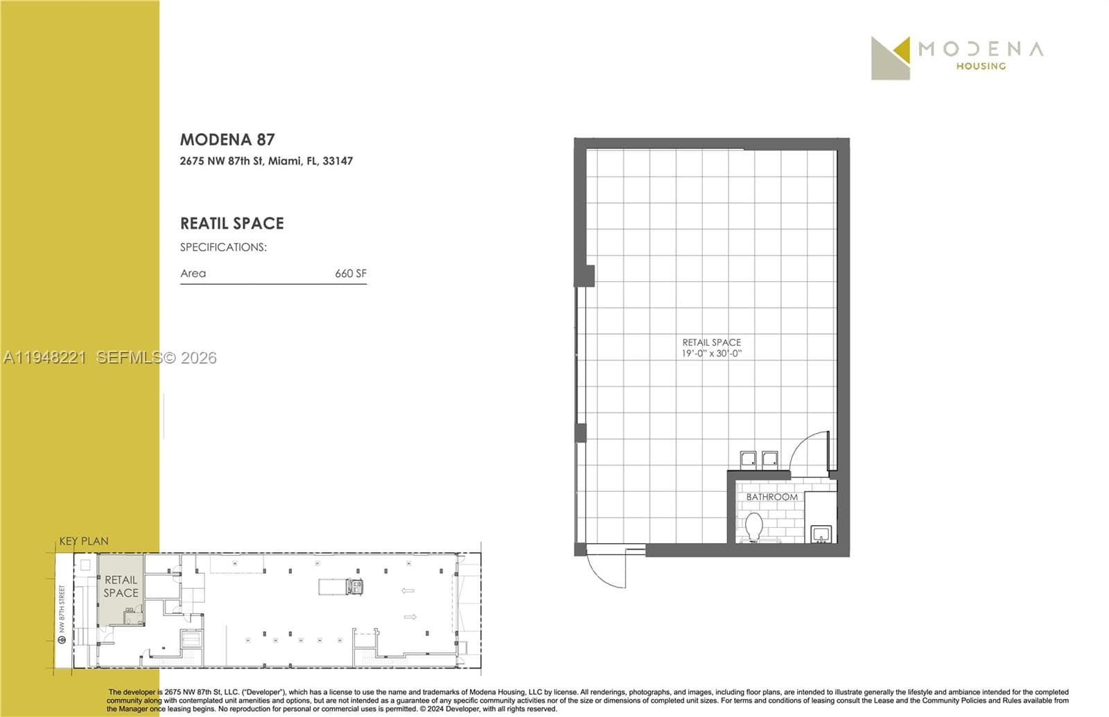 87th St NW 2675 # 101, Miami FL 33147 — 1