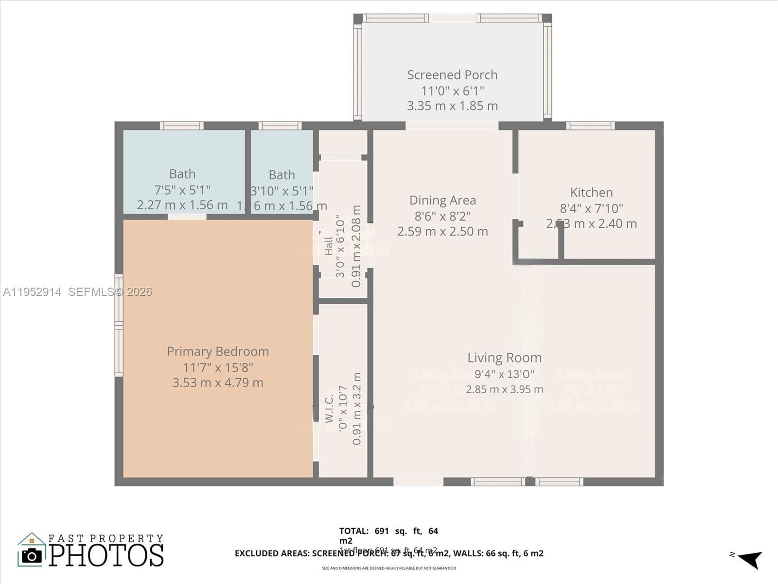 13500 NE 3rd Ct # 121, North Miami FL 33161 — 2