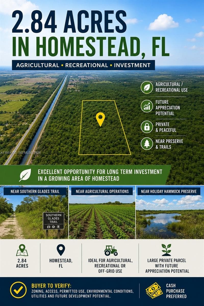 UNINCORPORATED, FL 33034-0000, Homestead FL 33034 — 8
