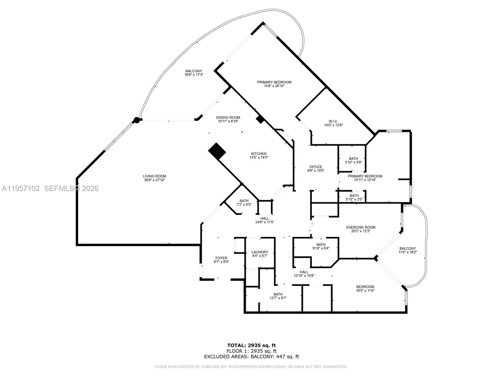 21200 Point Place # 403, Aventura FL 33180 — 72