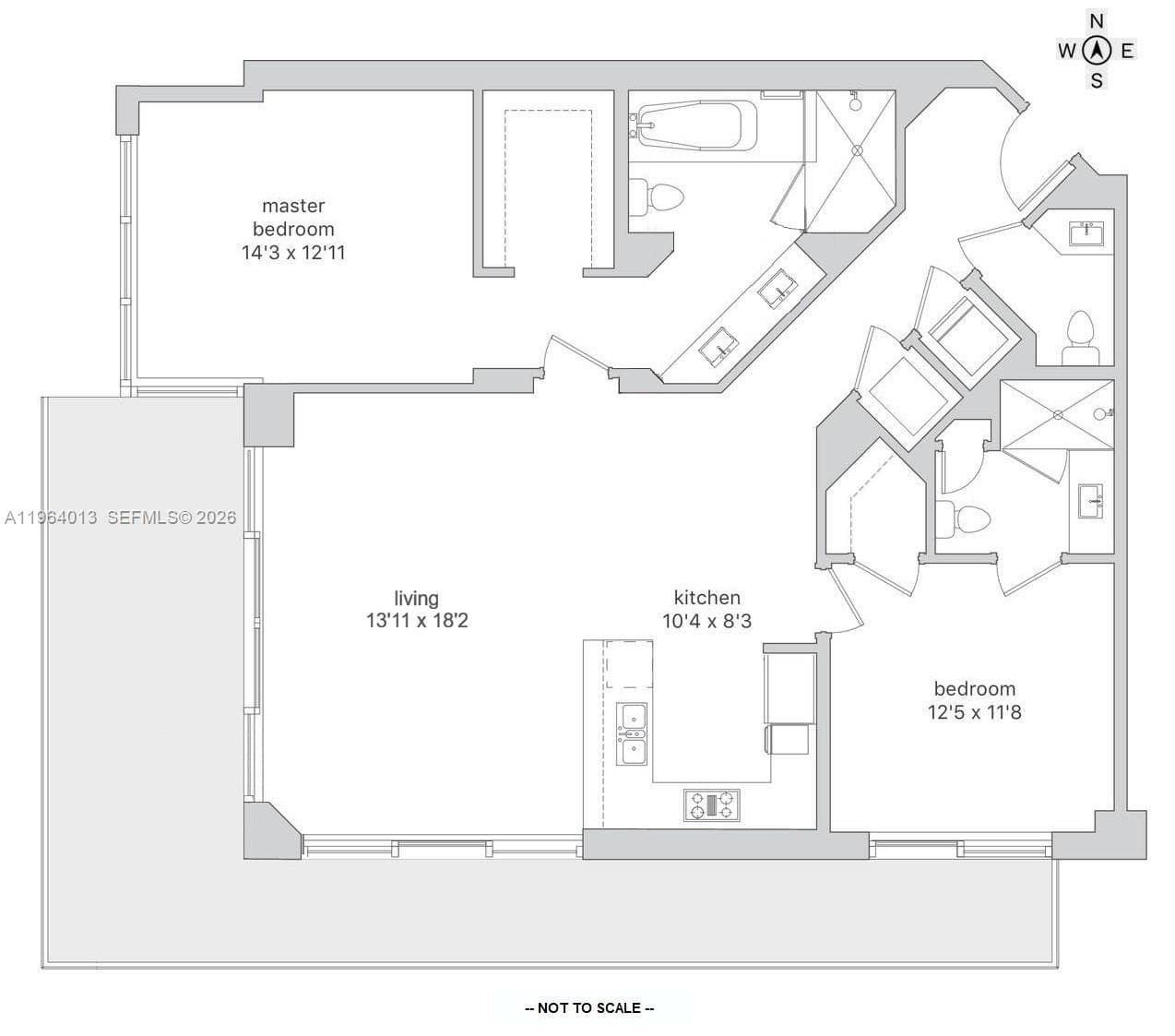 68 SE 6th St # 1702, Miami FL 33131 — 33