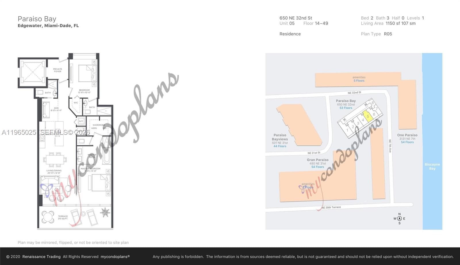 650 NE 32nd St # 2105, Miami FL 33137 — 24