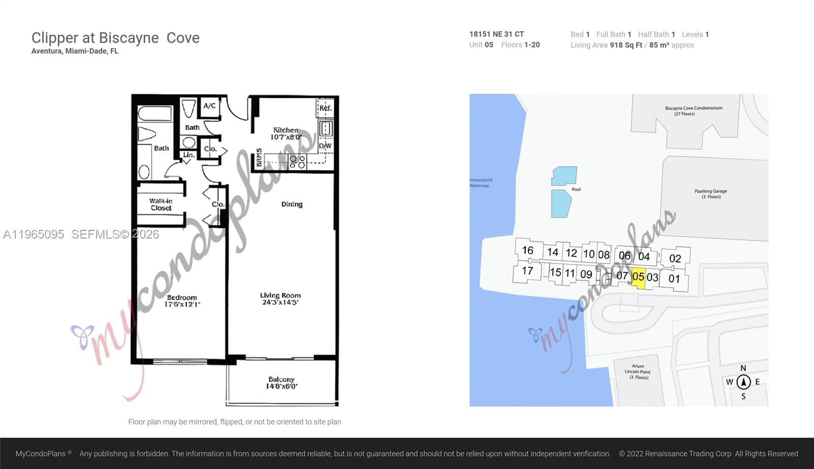 18151 NE 31st Ct # 205, Aventura FL 33160 — 34