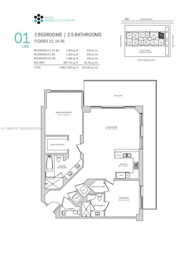 68 SE 6th St # 1201, Miami FL 33131 — 27