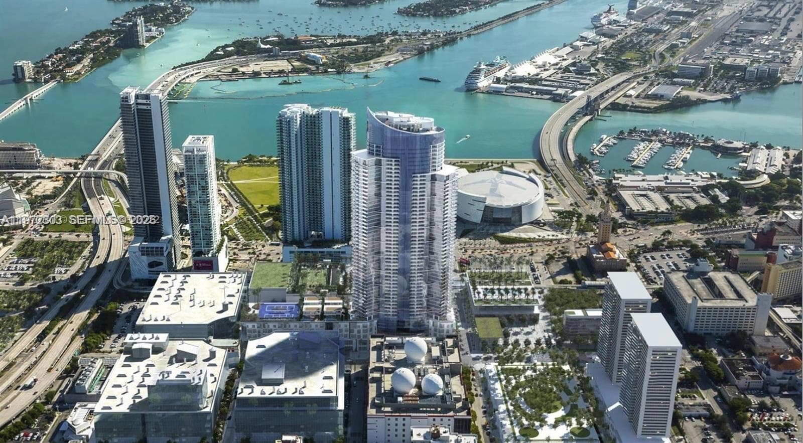851 NE 1st Ave # 1712, Miami FL 33132 — 82