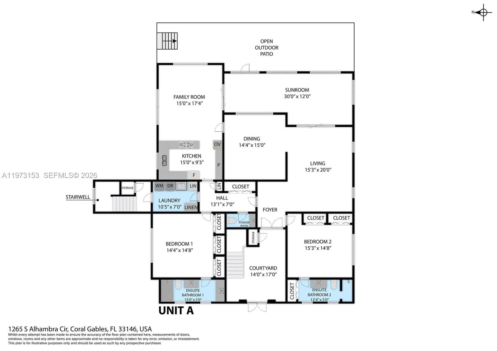 1265 S Alhambra Cir # A, Coral Gables FL 33146 — 14