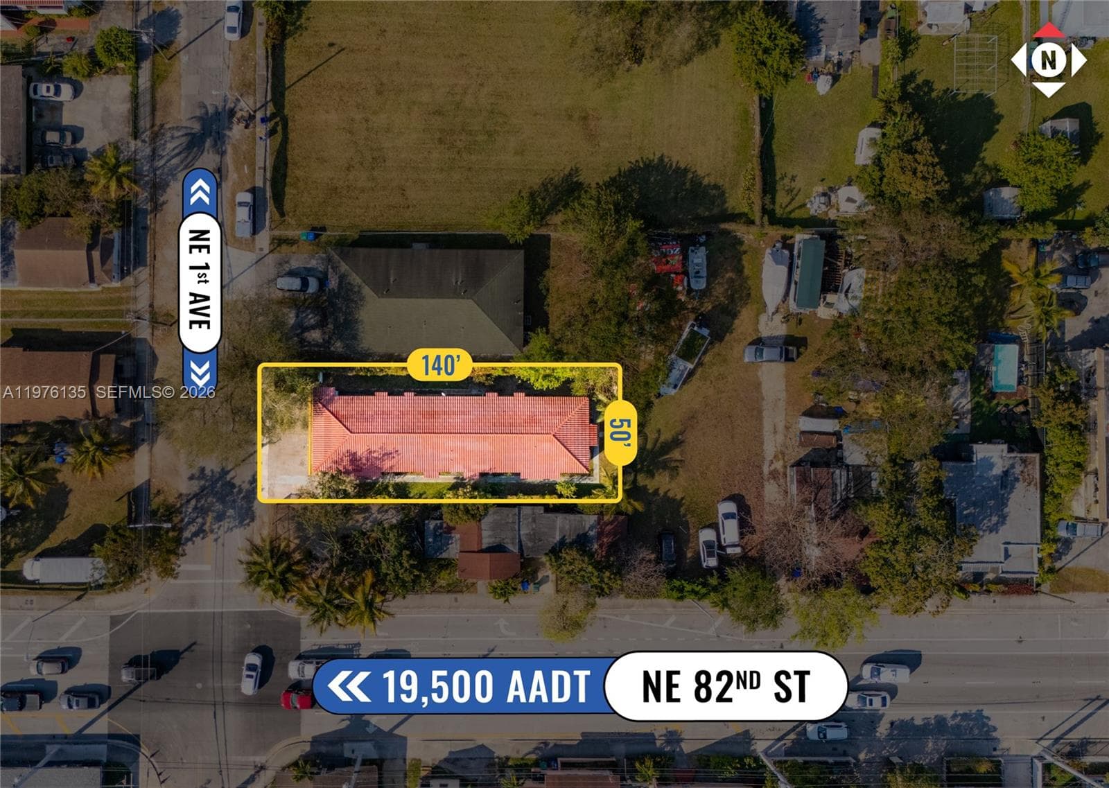 8213 NE 1st Ave, Miami FL 33138 — 2
