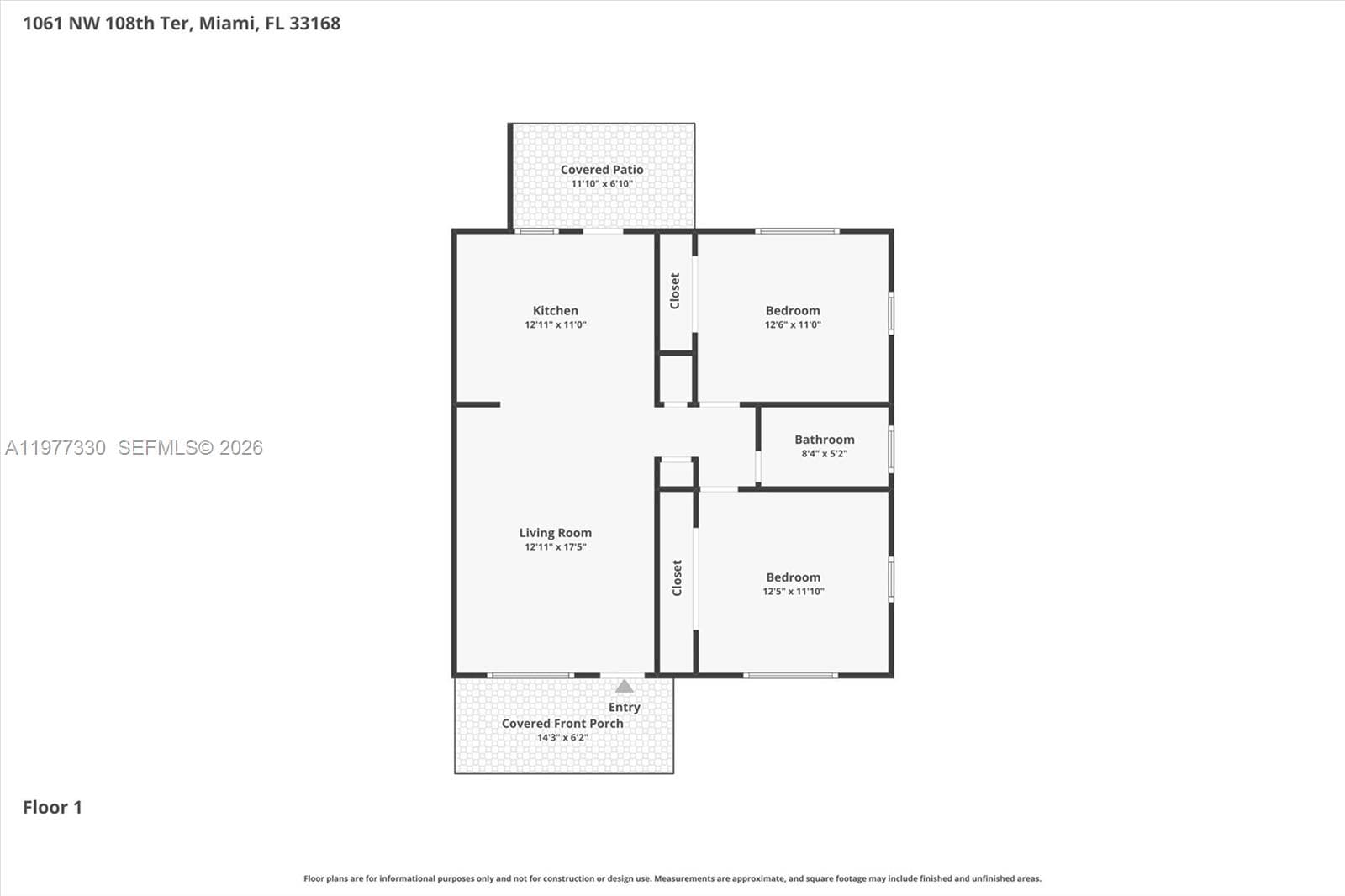 1061 NW 108 ter, Miami FL 33168 — 32