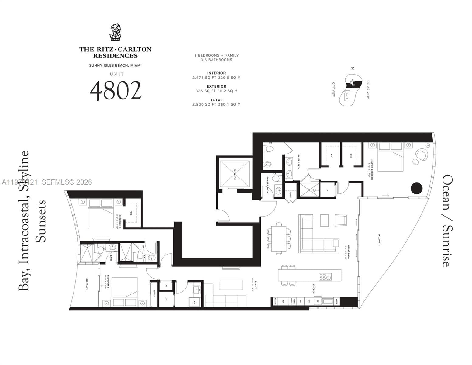 15701 Collins Ave # 4802, Sunny Isles Beach FL 33160 — 48