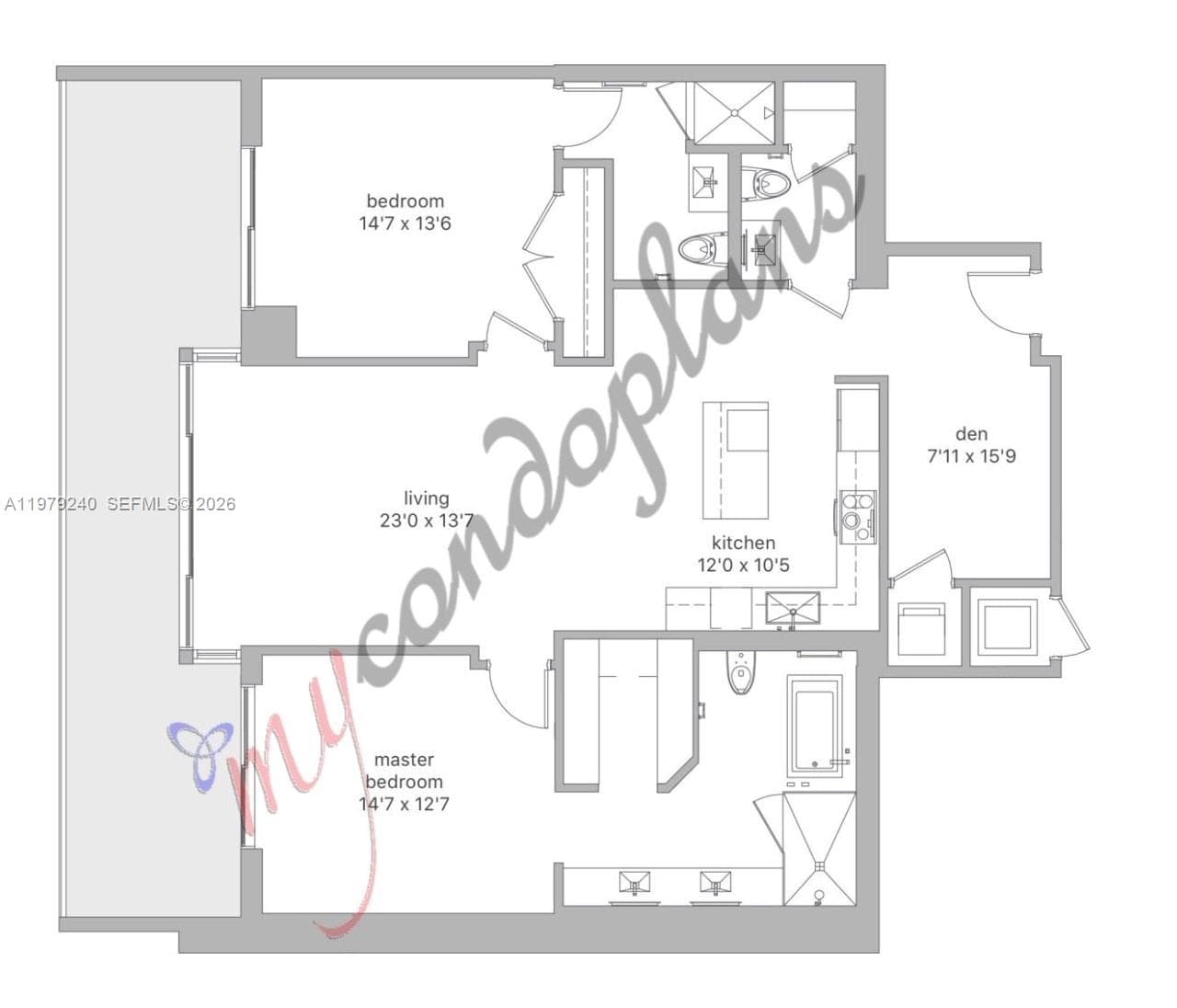 88 SW 7th St # 810, Miami FL 33130 — 1