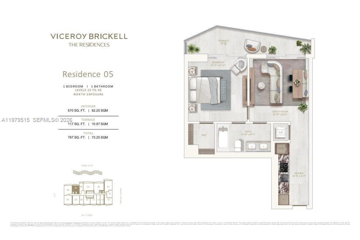 77 SE 5TH ST # 2405, Miami FL 33131 — 52