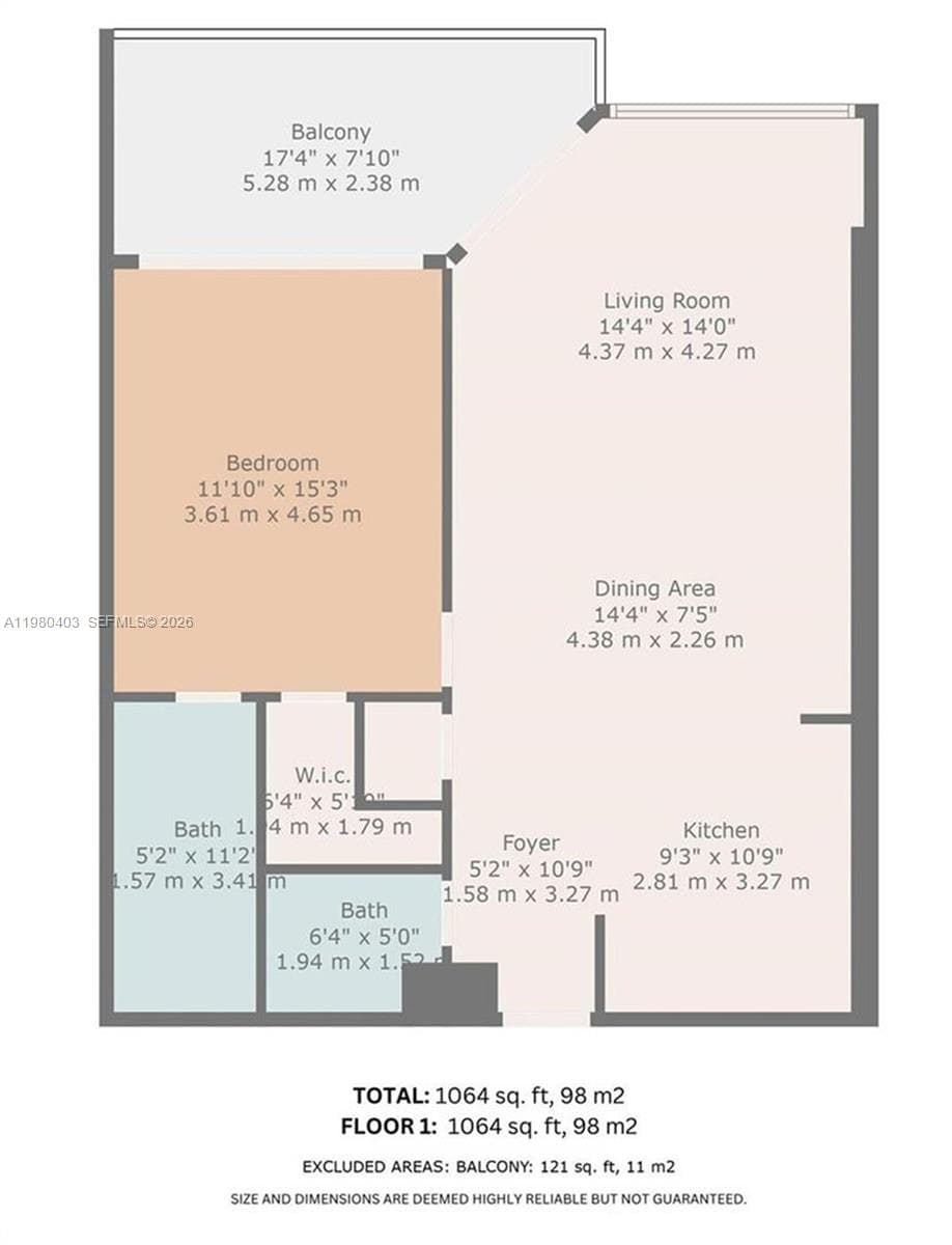 1901 Brickell Ave # B1407, Miami FL 33129 — 25