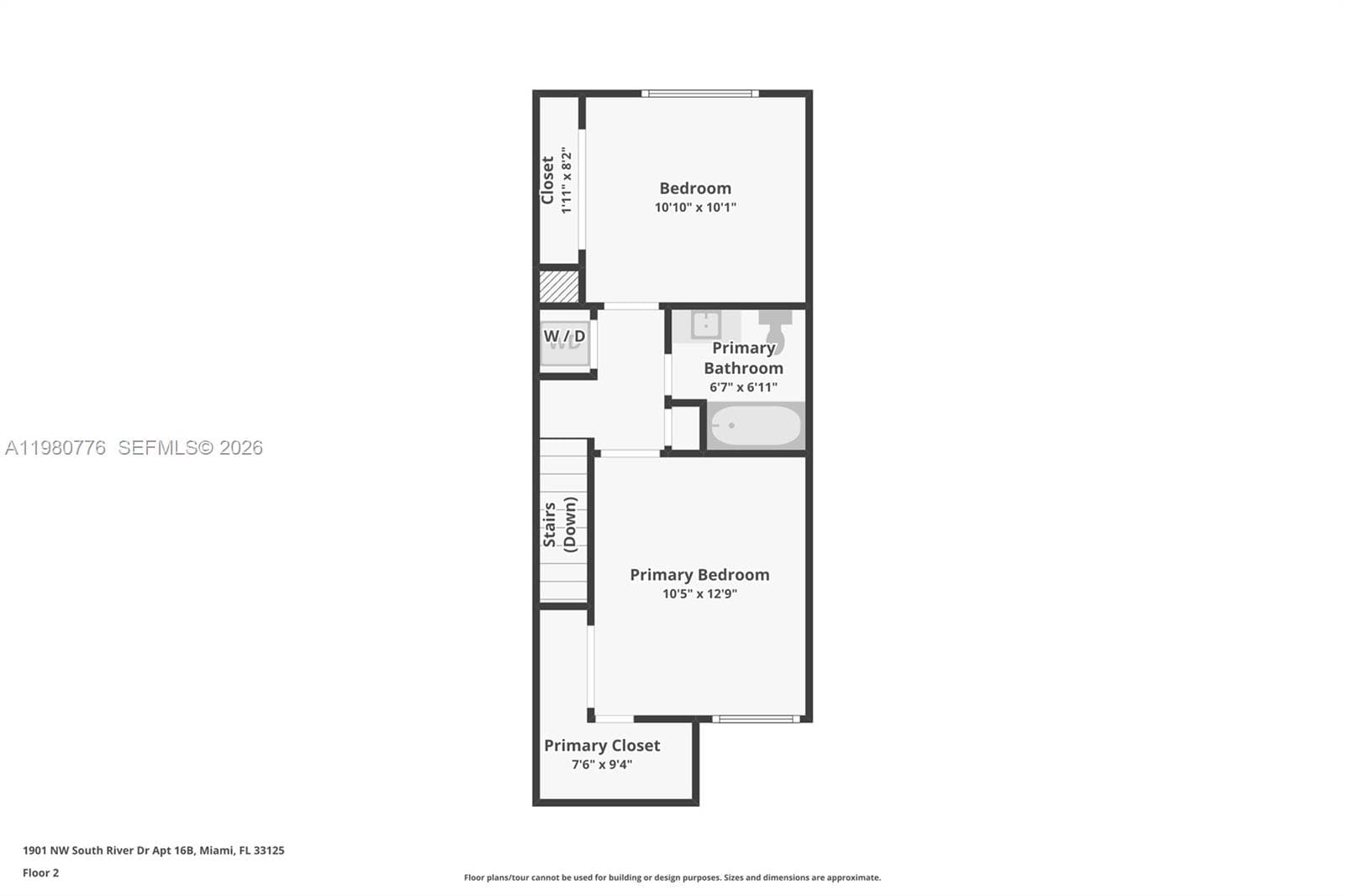1901 NW S River Dr # 16B, Miami FL 33125 — 5