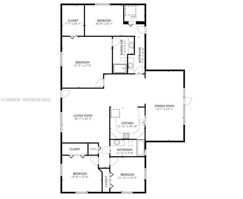 685 W 77th St, Hialeah FL 33014 — 3