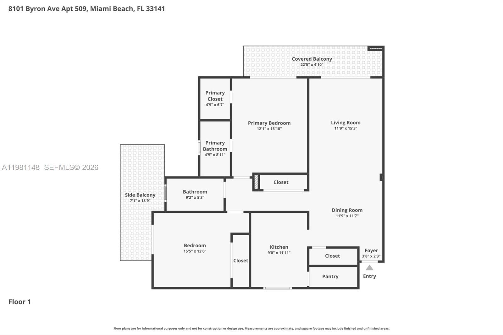 8101 Byron Ave # 509, Miami Beach FL 33141 — 30