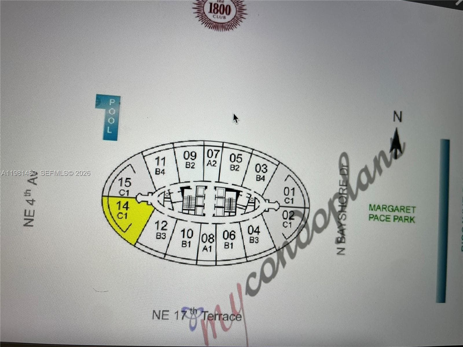 1750 N Bayshore Dr # 2814, Miami FL 33132 — 28