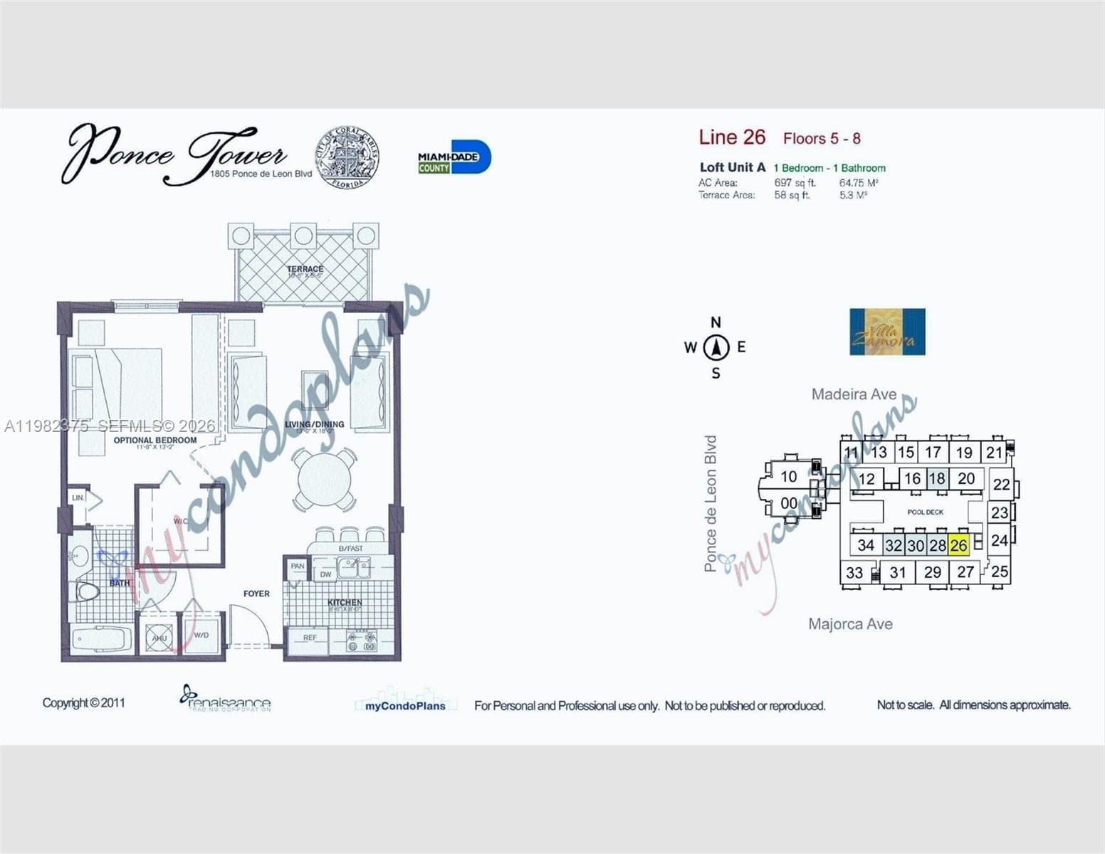 1805 Ponce De Leon Blvd # 626, Coral Gables FL 33134 — 19