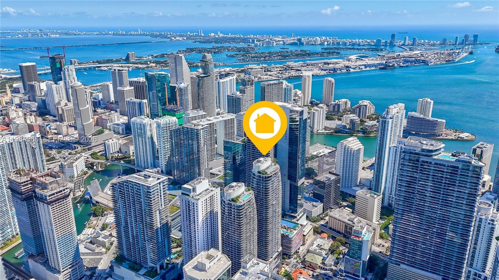 45 SW 9th St # 1405, Miami FL 33130 — 1