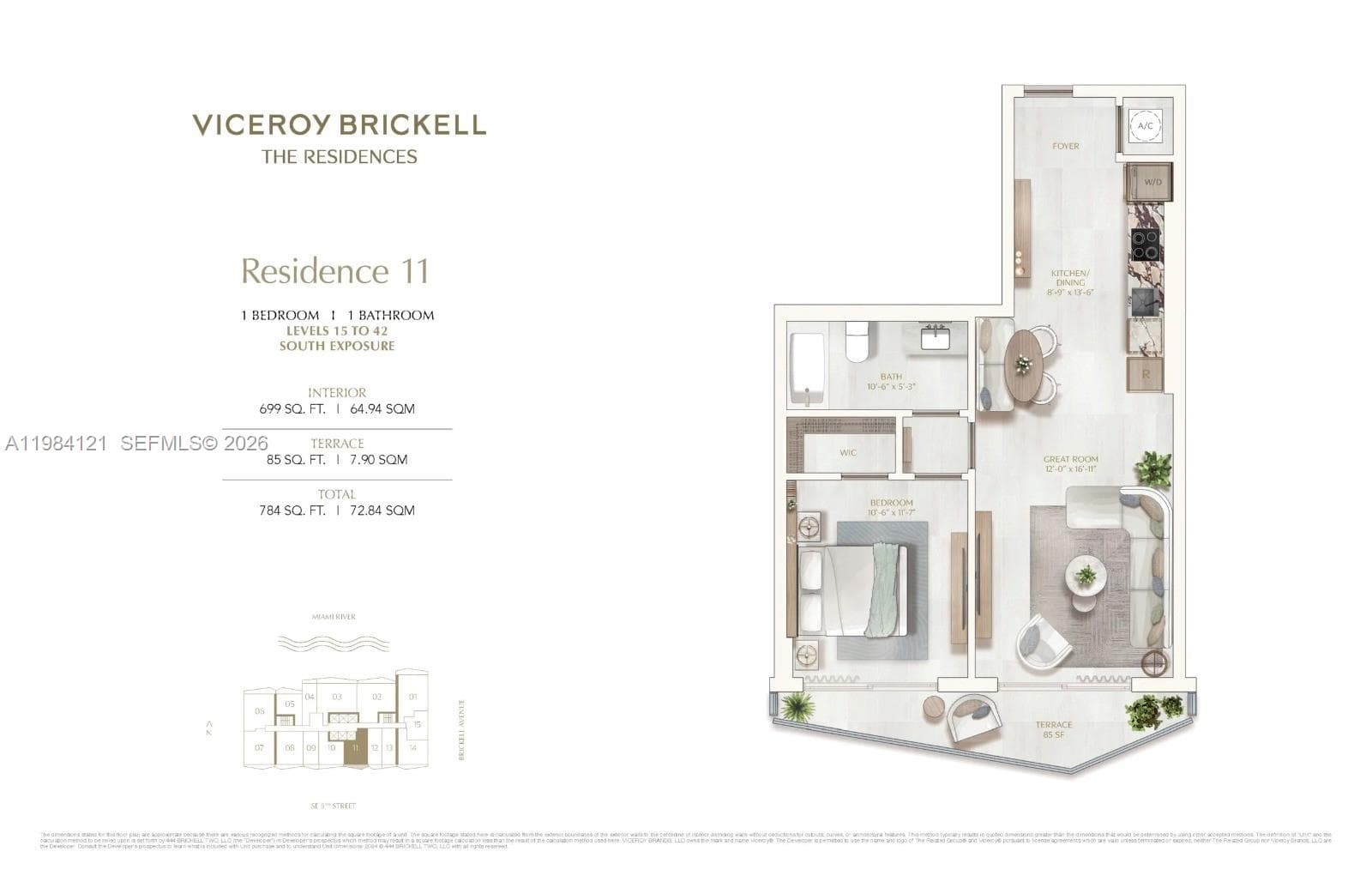 77 SE 5TH ST # 1611, Miami FL 33131 — 14