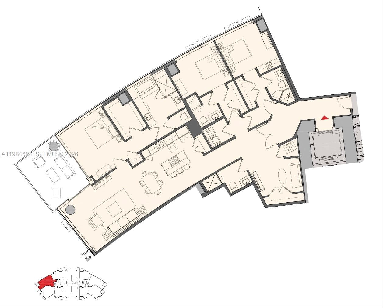 851 NE 1st Ave # 3601, Miami FL 33132 — 20