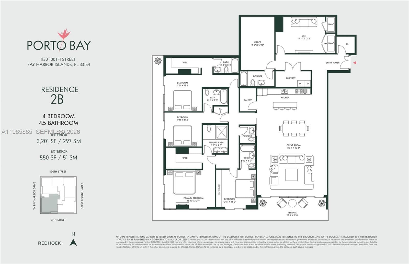 1130 100th St # 2B, Bay Harbor Islands FL 33154 — 2