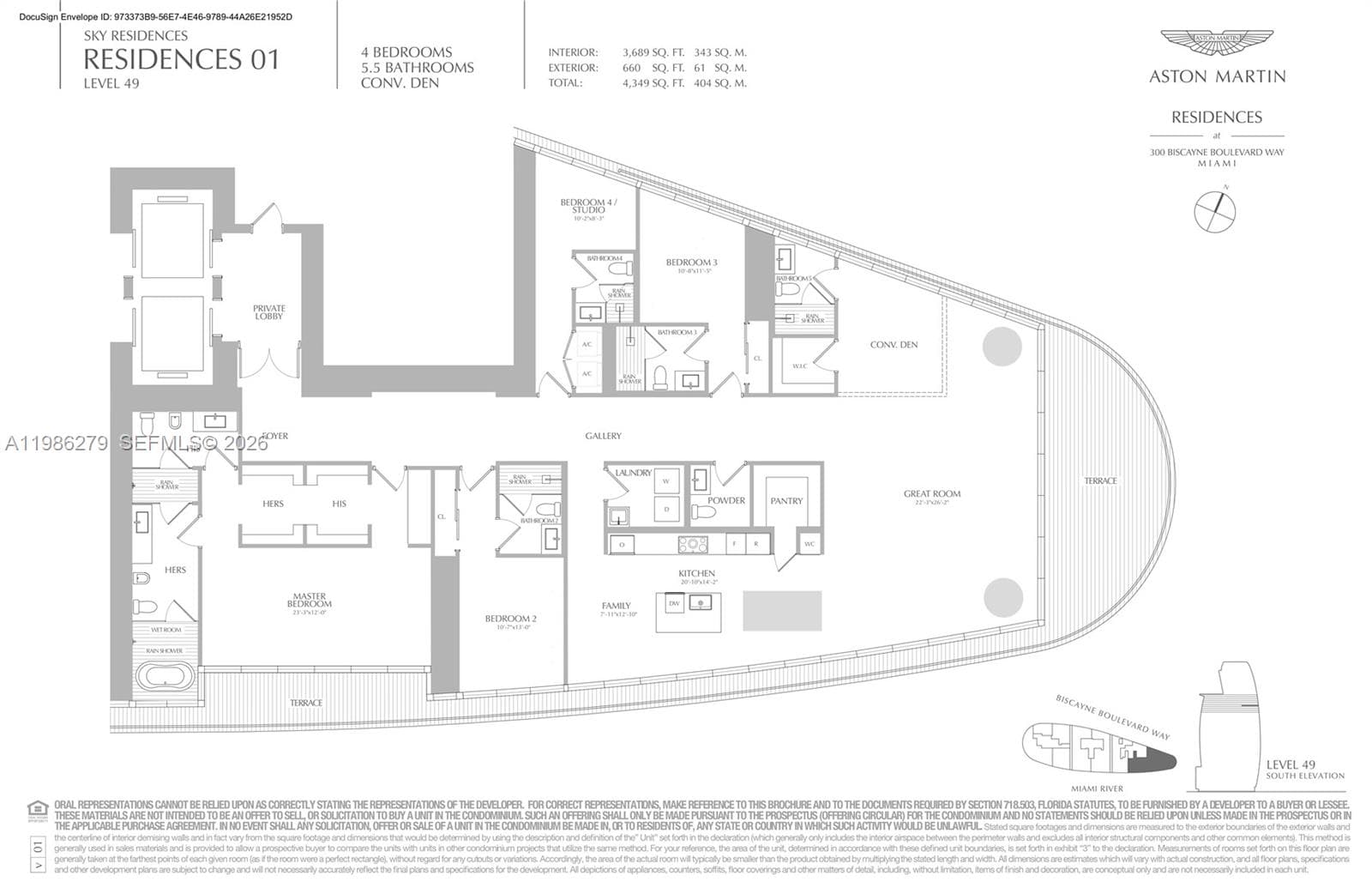 300 Biscayne Blvd Way # 4901E, Miami FL 33131 — 34