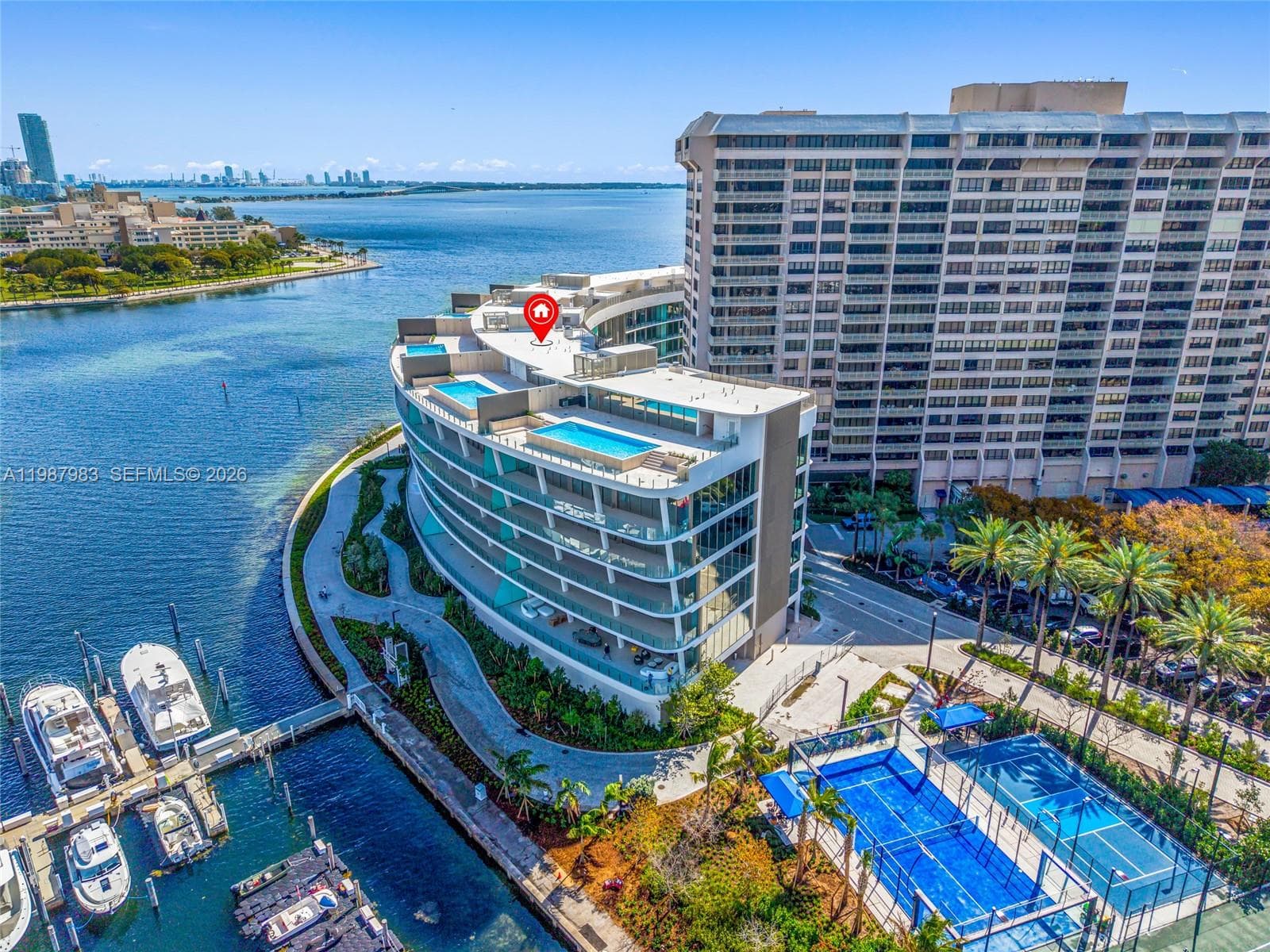 5 Grove Isle Dr # 504, Coconut Grove FL 33133 — 80