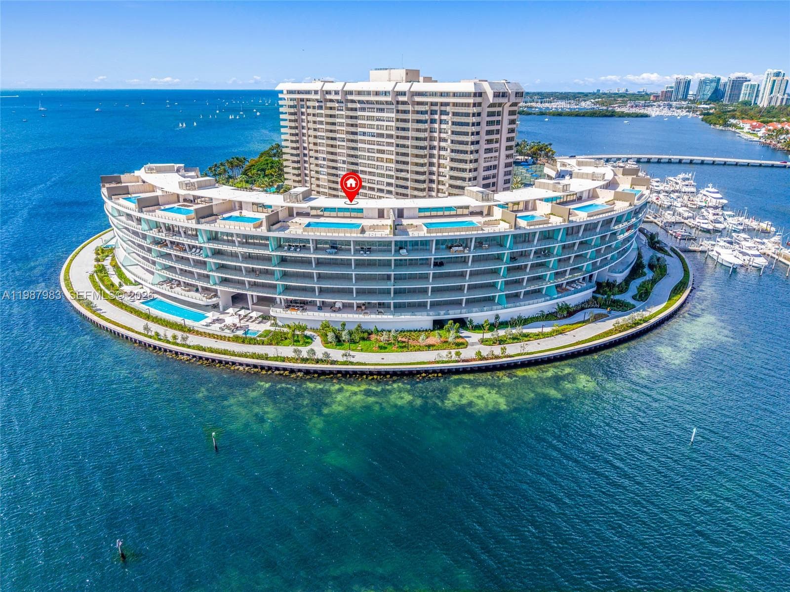 5 Grove Isle Dr # 504, Coconut Grove FL 33133 — 4