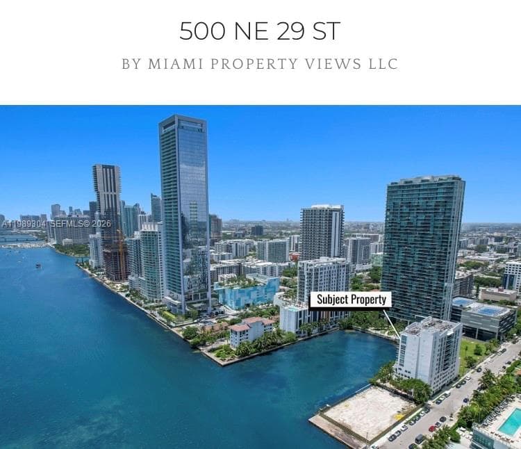 500 NE 29th St # 608, Miami FL 33137 — 1