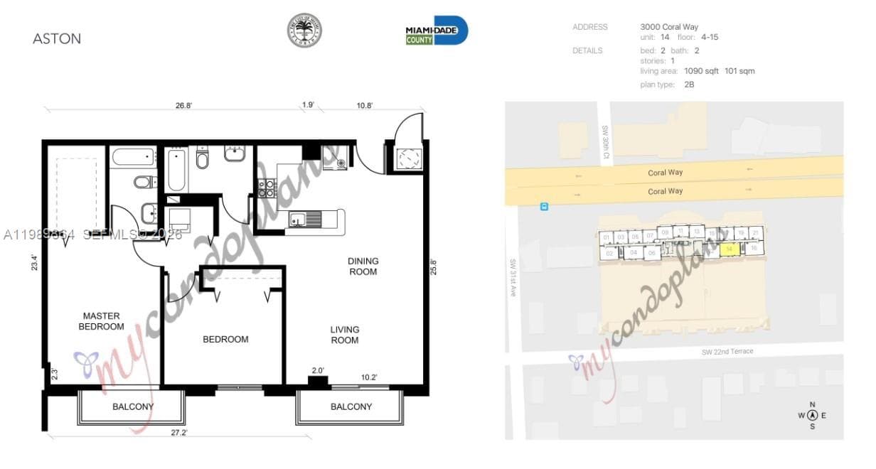 3000 Coral Way # 1114, Miami FL 33145 — 47