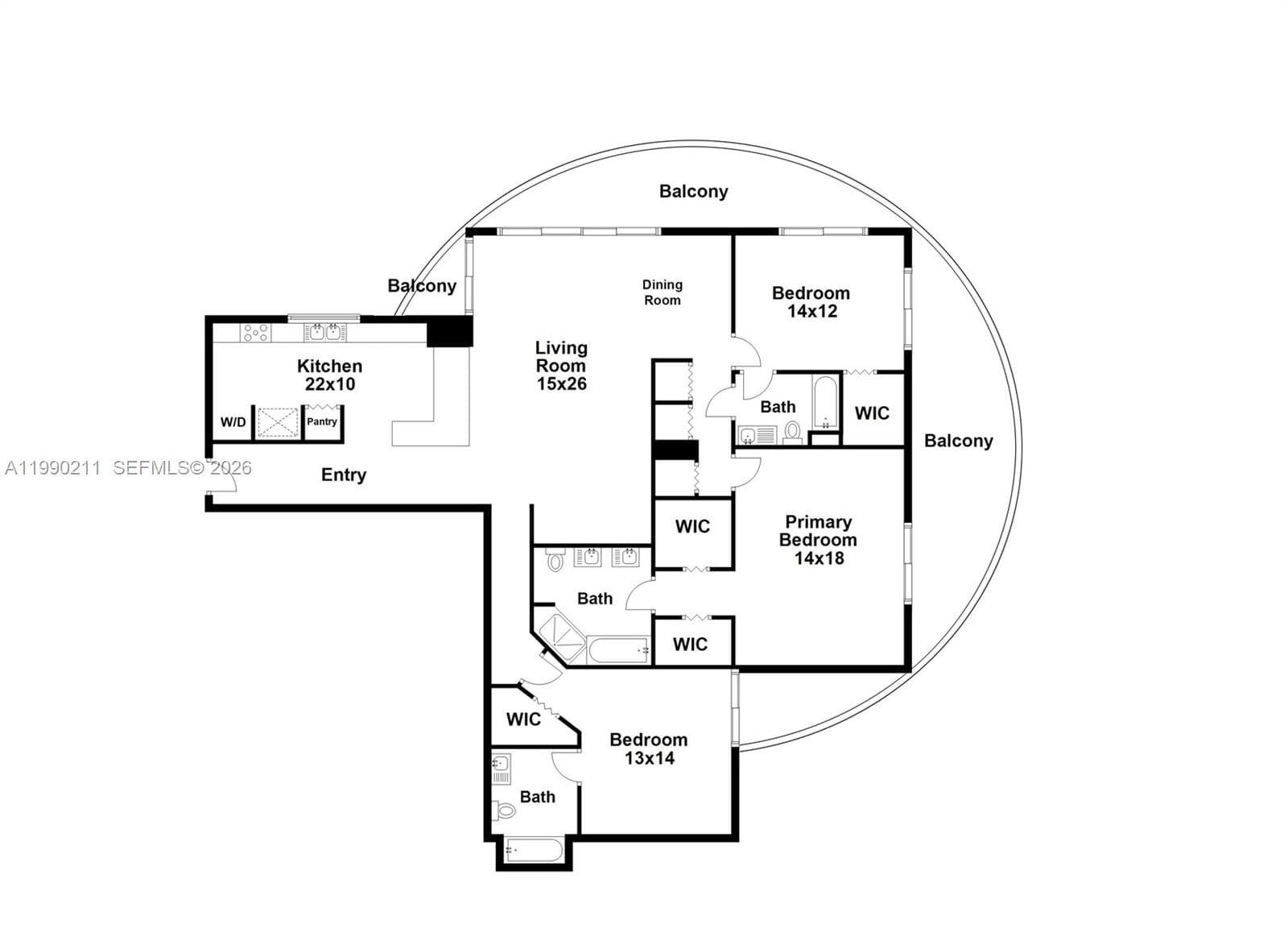1800 N Bayshore Dr # 1901, Miami FL 33132 — 31