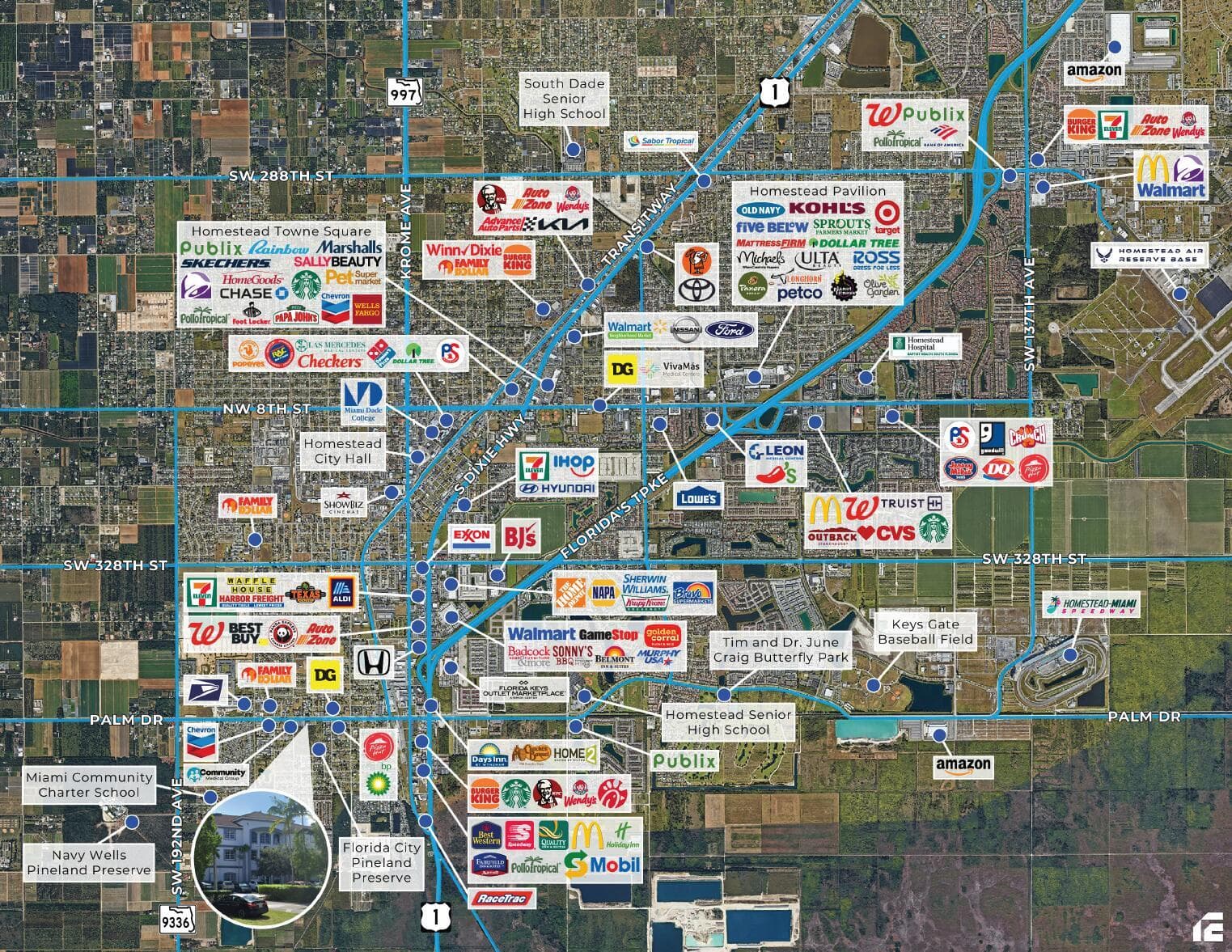 713 W Palm Drive, Florida City FL 33034 — 3