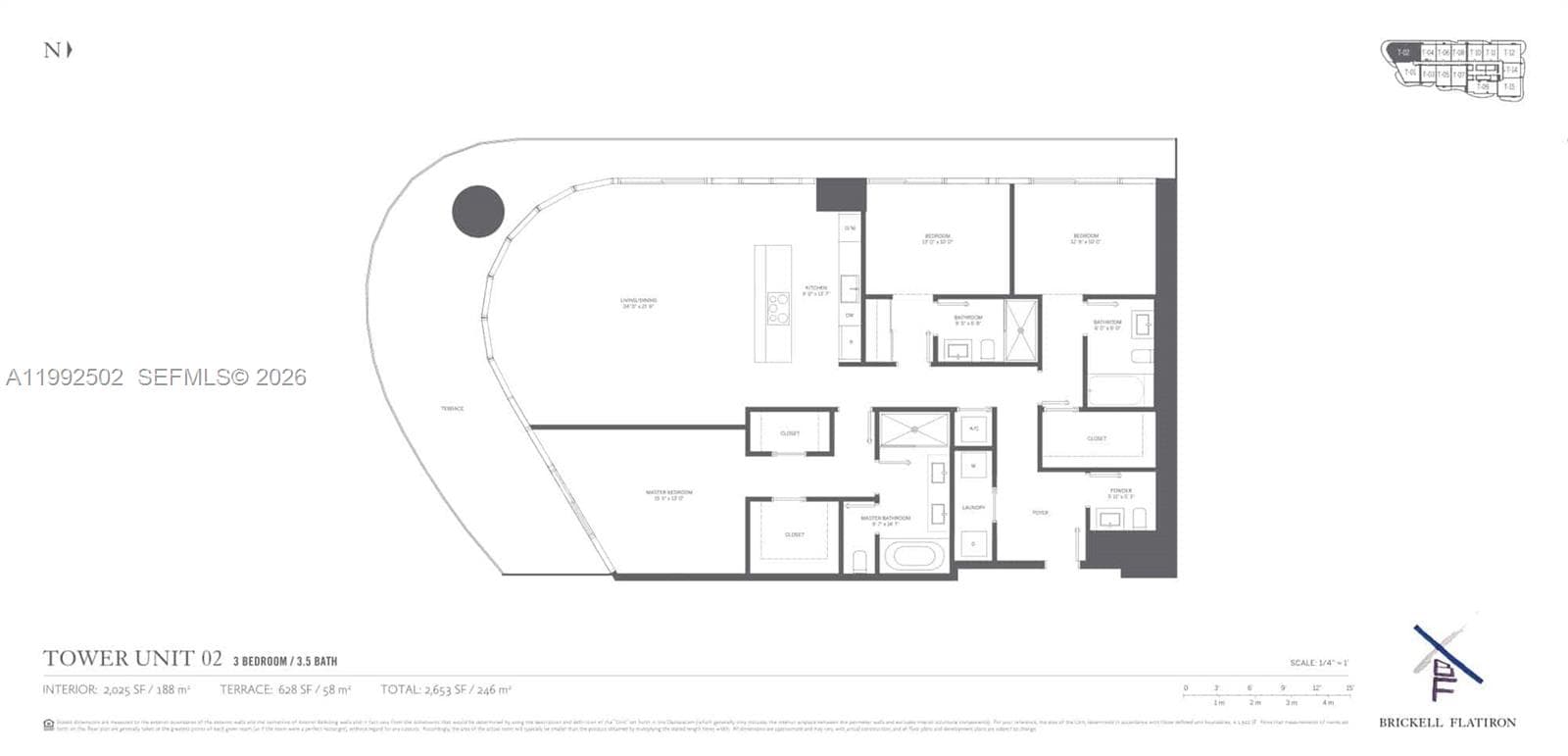 1000 Brickell Plz # 3702, Miami FL 33131 — 4