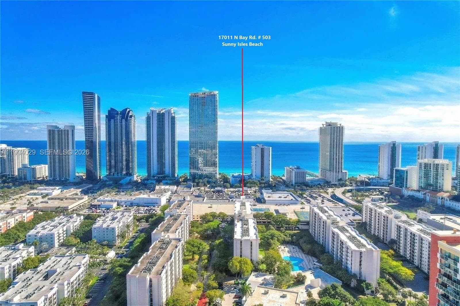 17011 N Bay Rd # 503, Sunny Isles Beach FL 33160 — 26