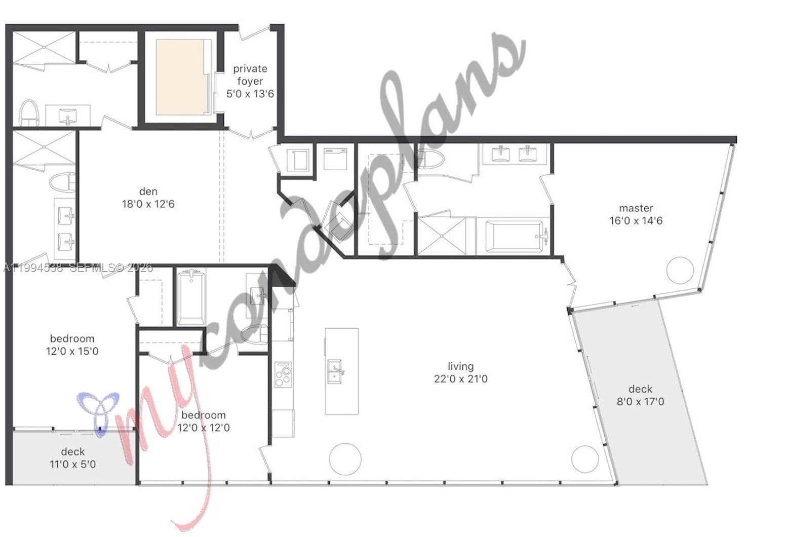 Biscayne Beach Condo, Miami, FL — 32