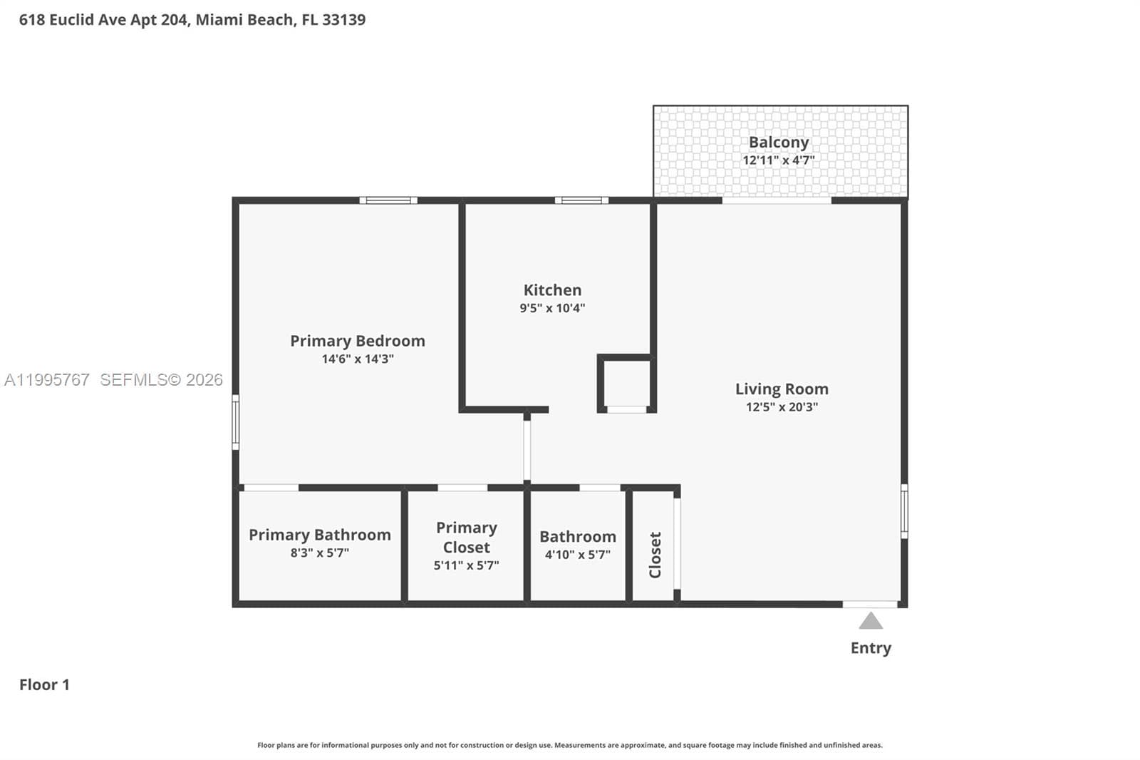 618 Euclid Ave # 204, Miami Beach FL 33139 — 23