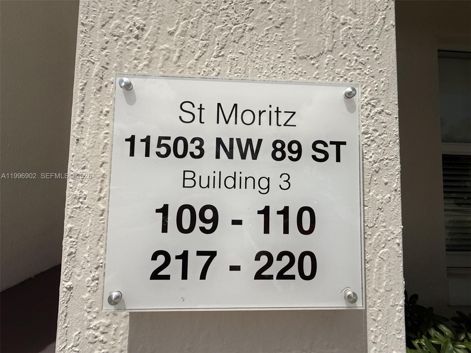 11503 NW 89 ST # 218, Doral FL 33178 — 10