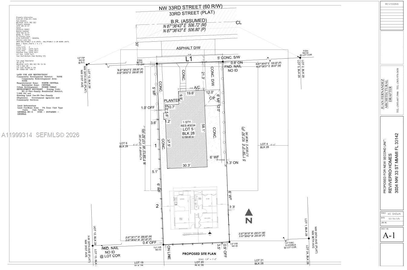 3034 NW 33rd St, Miami FL 33142 — 2