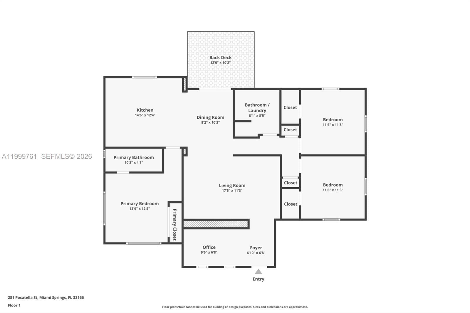 281 Pocatella St, Miami Springs FL 33166 — 32