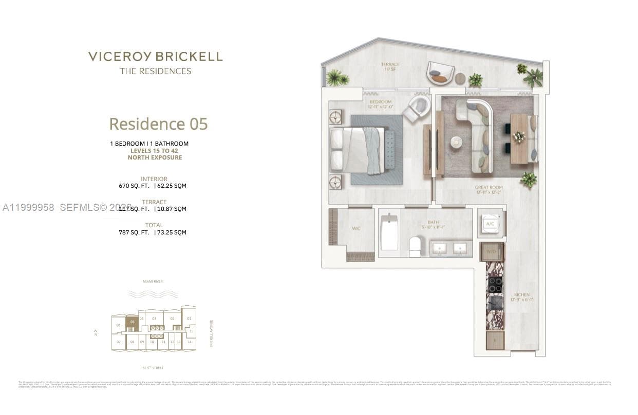 77 SE 5TH STREET # 2905, Miami FL 33131 — 25