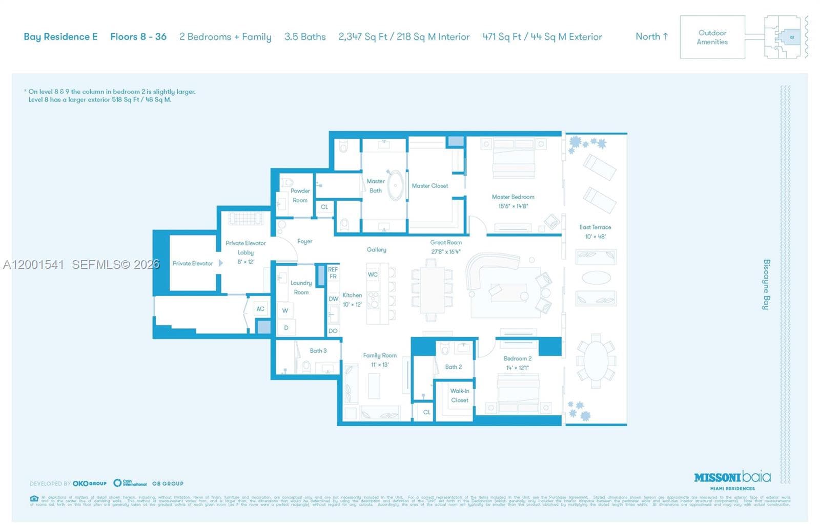 700 NE 26 Ter # 3602, Miami FL 33137 — 77