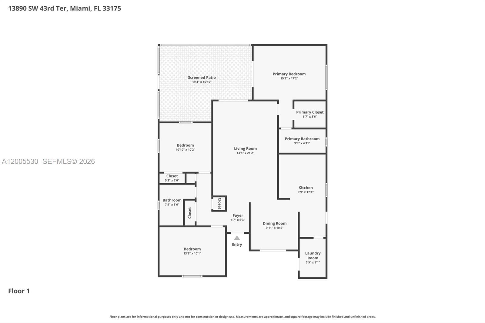 13890 SW 43rd Ter, Miami FL 33175 — 46