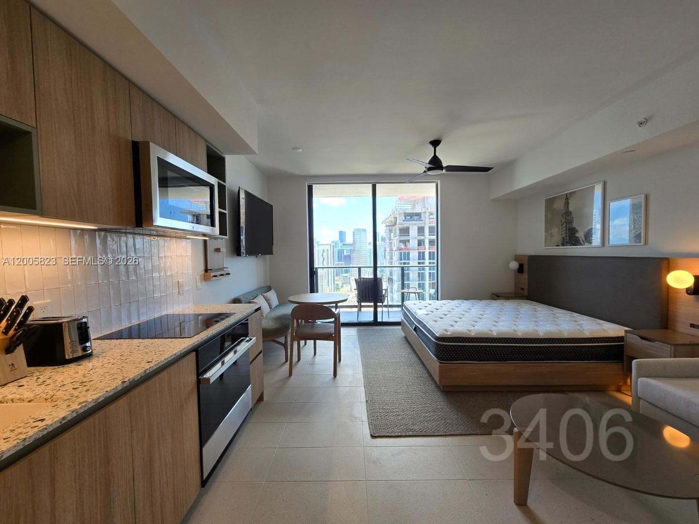 601 NE 1 Ave # 3406, Miami FL 33132 — 2