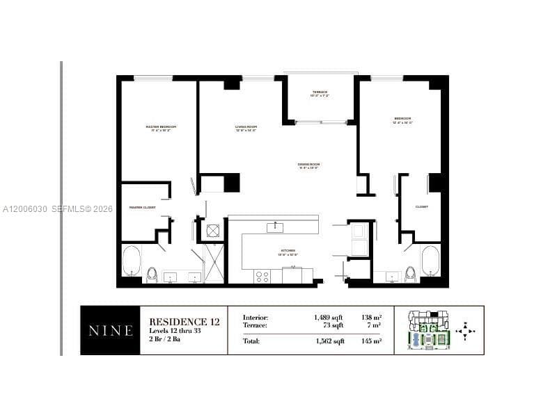 999 SW 1st Ave # 3212, Miami FL 33130 — 18