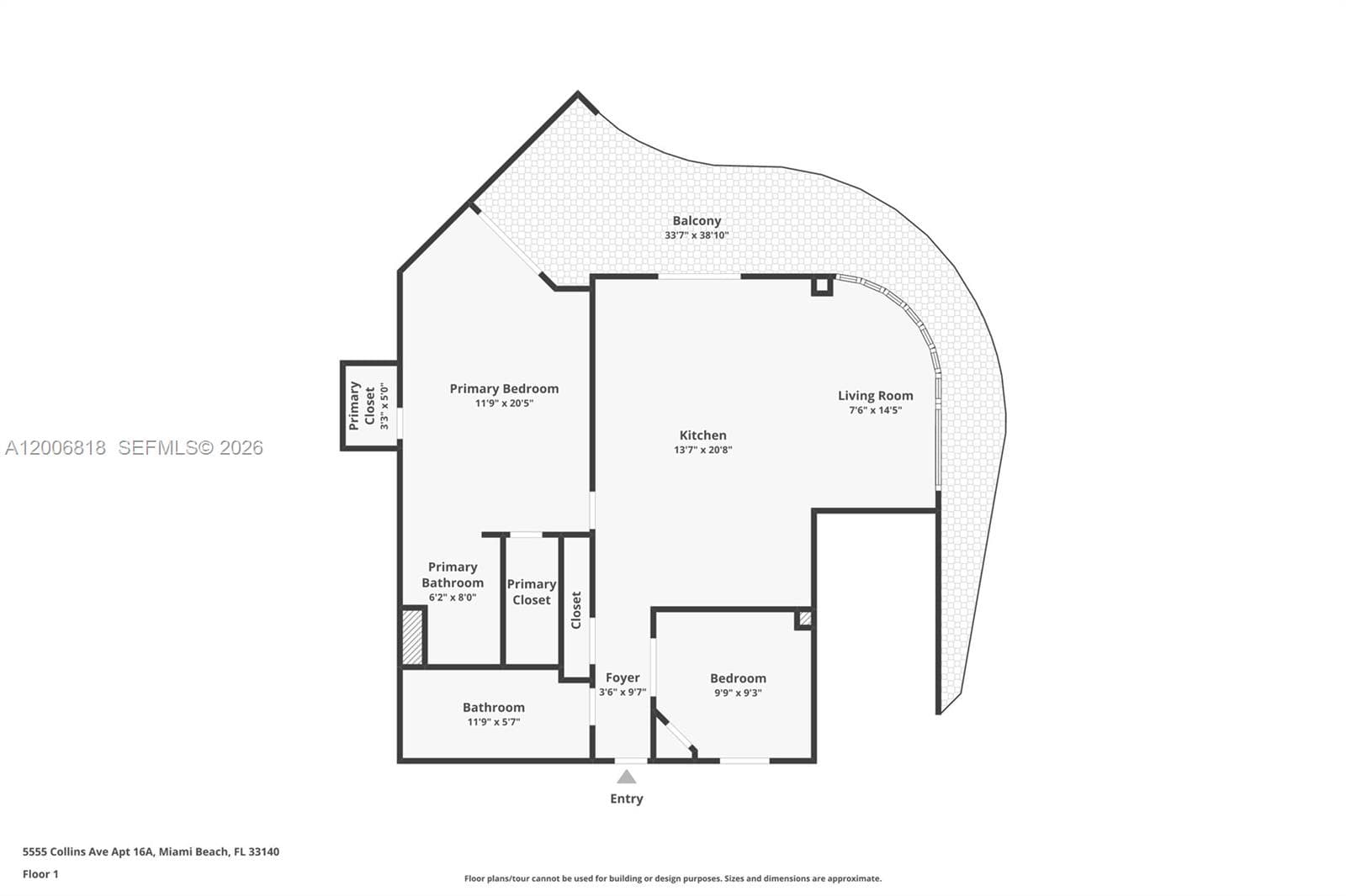 5555 Collins Ave # 16A, Miami Beach FL 33140 — 30