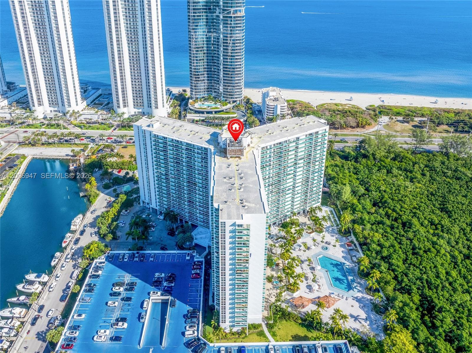 100 Bayview Dr # 606, Sunny Isles Beach FL 33160 — 37