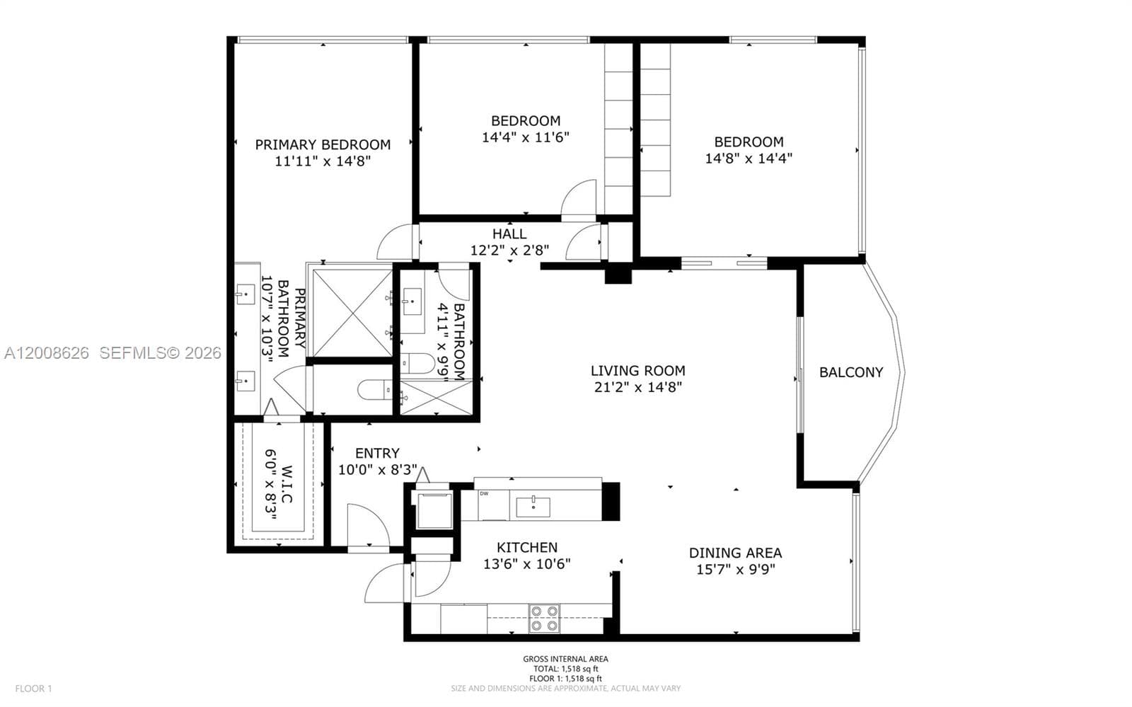 1420 Brickell Bay Dr # 1001A, Miami FL 33131 — 2