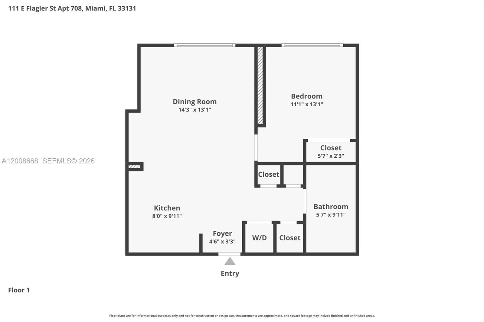 111 E Flagler St # 708, Miami FL 33131 — 29
