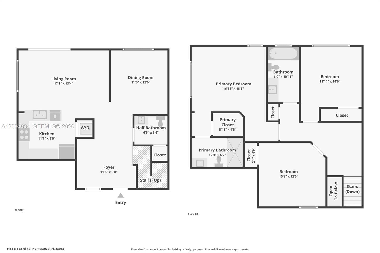 1485 NE 33rd Rd # 1, Homestead FL 33033 — 48
